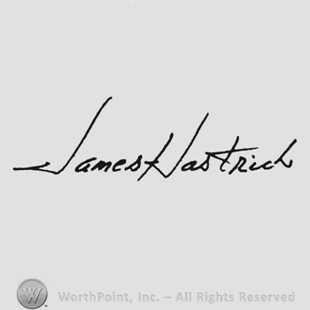 Handwriting signature James Hastrich