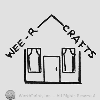 House writing Wee-R Crafts on the roof