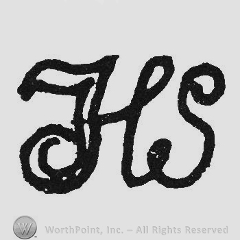 Stylish initials JHS