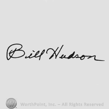 Signature Bill Hudson