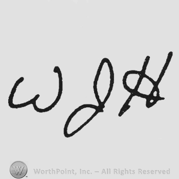 Handwriting initials W&H