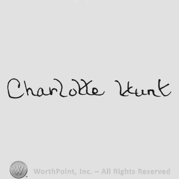 Handwriting Charlotte Hunt
