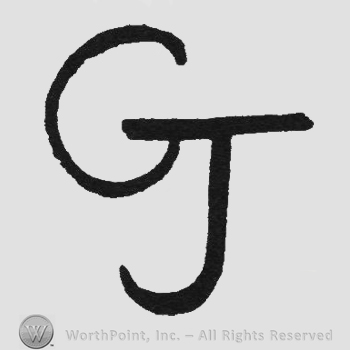 Handwriting initials CJ