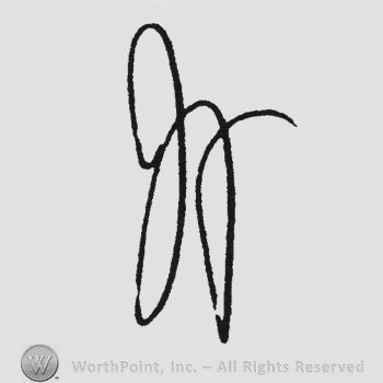 Handwriting initials JJ