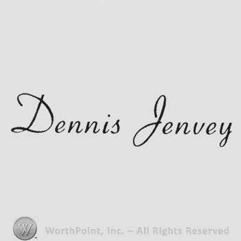 Handwriting Dennis Jenvey