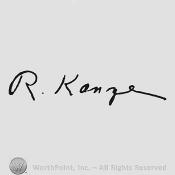 Handwriting R. Kanze