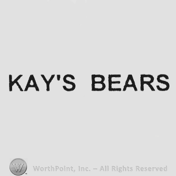 Capital writing Kay's Bears