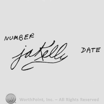 Number up handwriting Ja Kelly under date right