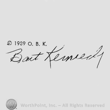 Handwriting signature Bart Kennedy