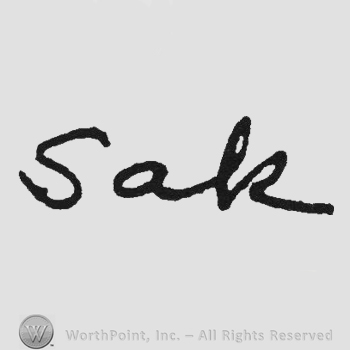 Handwriting initials SAK