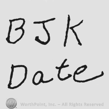 Initials BJK up date under