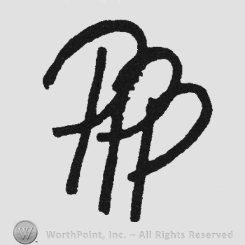 Monogram of letters PPP