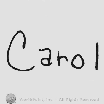Handwriting Carol