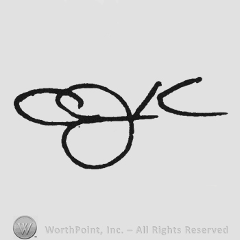 Handwriting initials AJC