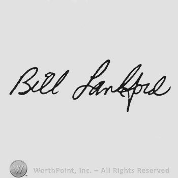 Handwriting signature Bill Lankford