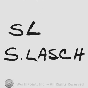 Handwriting SL up S .Lasch under