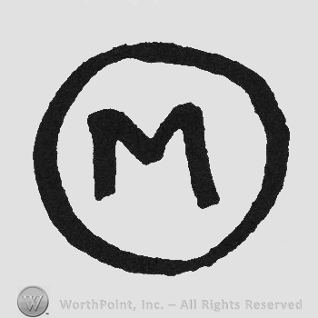 Bold M inside a circle