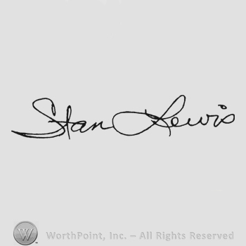 Signature Stan Lewis