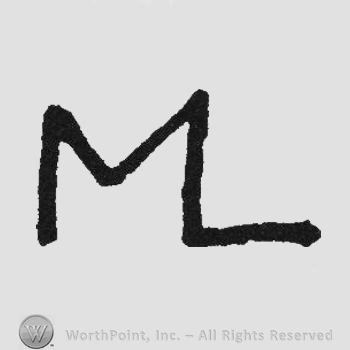 Monogram of letters ML