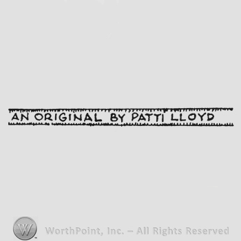 Label An Original By Patti Lloyd all capital letters