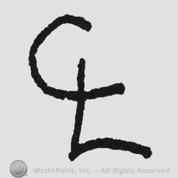 Monogram of letters CL