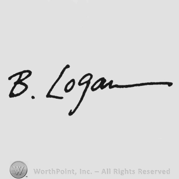Handwriting signature B Logan