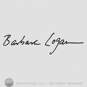Handwriting signature Barbara Logan