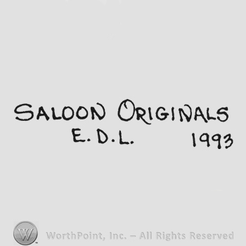 Capital handwriting Saloon Originals up EDL 1993 under