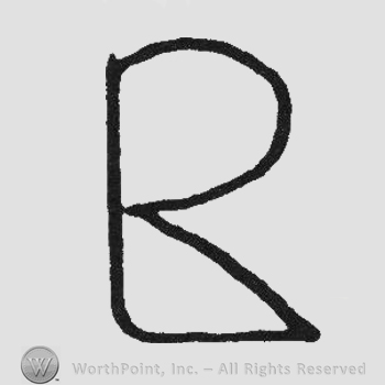 Monogram of letters RL