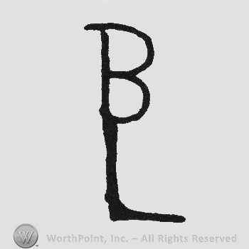 Monogram of letters BL