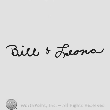 Handwriting Bill & Leona