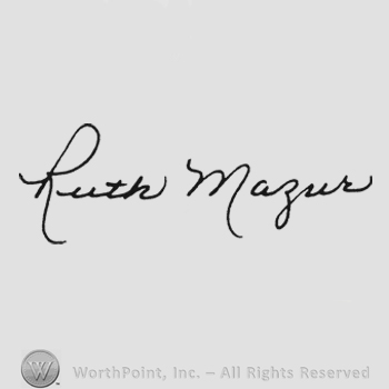 Handwriting Ruth Mazur