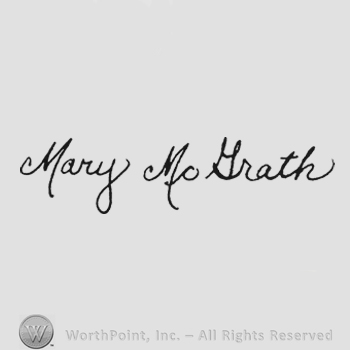 Handwriting Mary Mc Grath