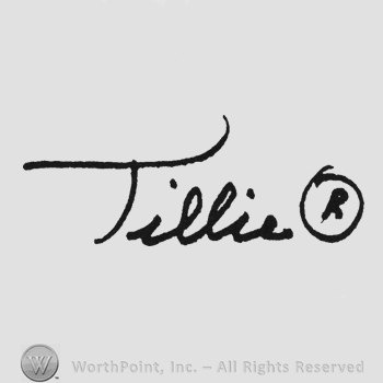 Handwriting Tillie Registered mark