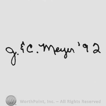 Handwriting G&C Meyer '92