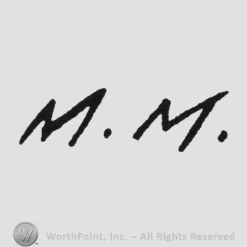 Initials M.M.