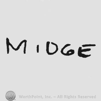 Capital writing Midge