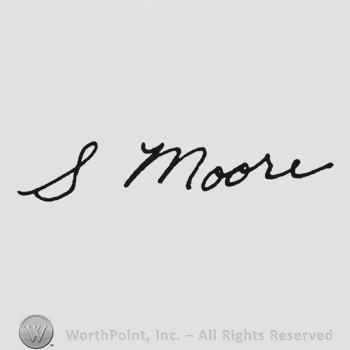 Handwriting S Moore