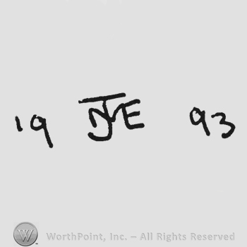 19 monogram of letters JME 93