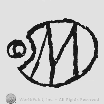 Copyright an capital M inside an incomplete circle