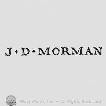 Bold writing J diamond D diamond Morman