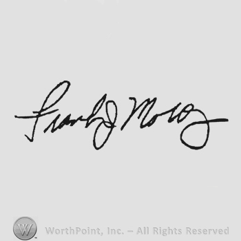 Signature Frank Moroz