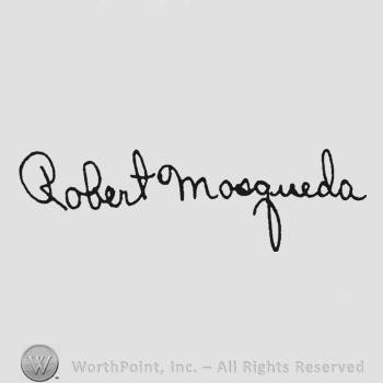 Handwriting Robert Mosqueda