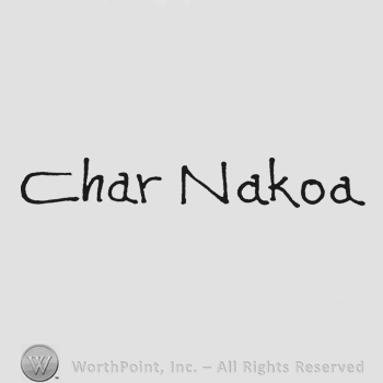 Handwriting Char Nakoa