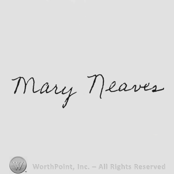 Handwriting Mary Neaves