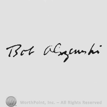 Handwriting signature Bob Olszewski