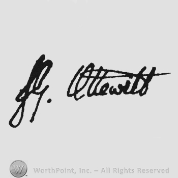 Handwriting signature JG Ottewill