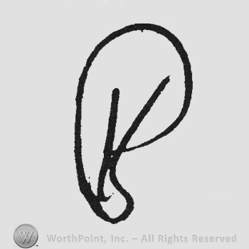 Handwriting signature KP