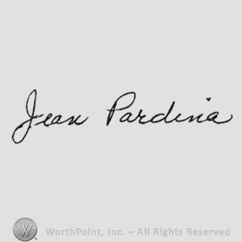 Handwriting Jean Paradina