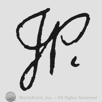 Handwriting initials JP